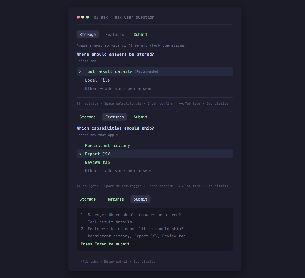 pi-ask preview