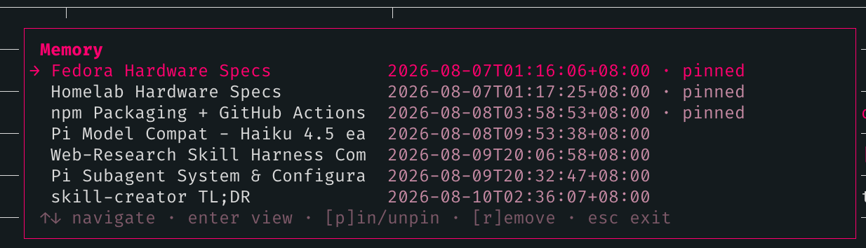 ss-memory-list
