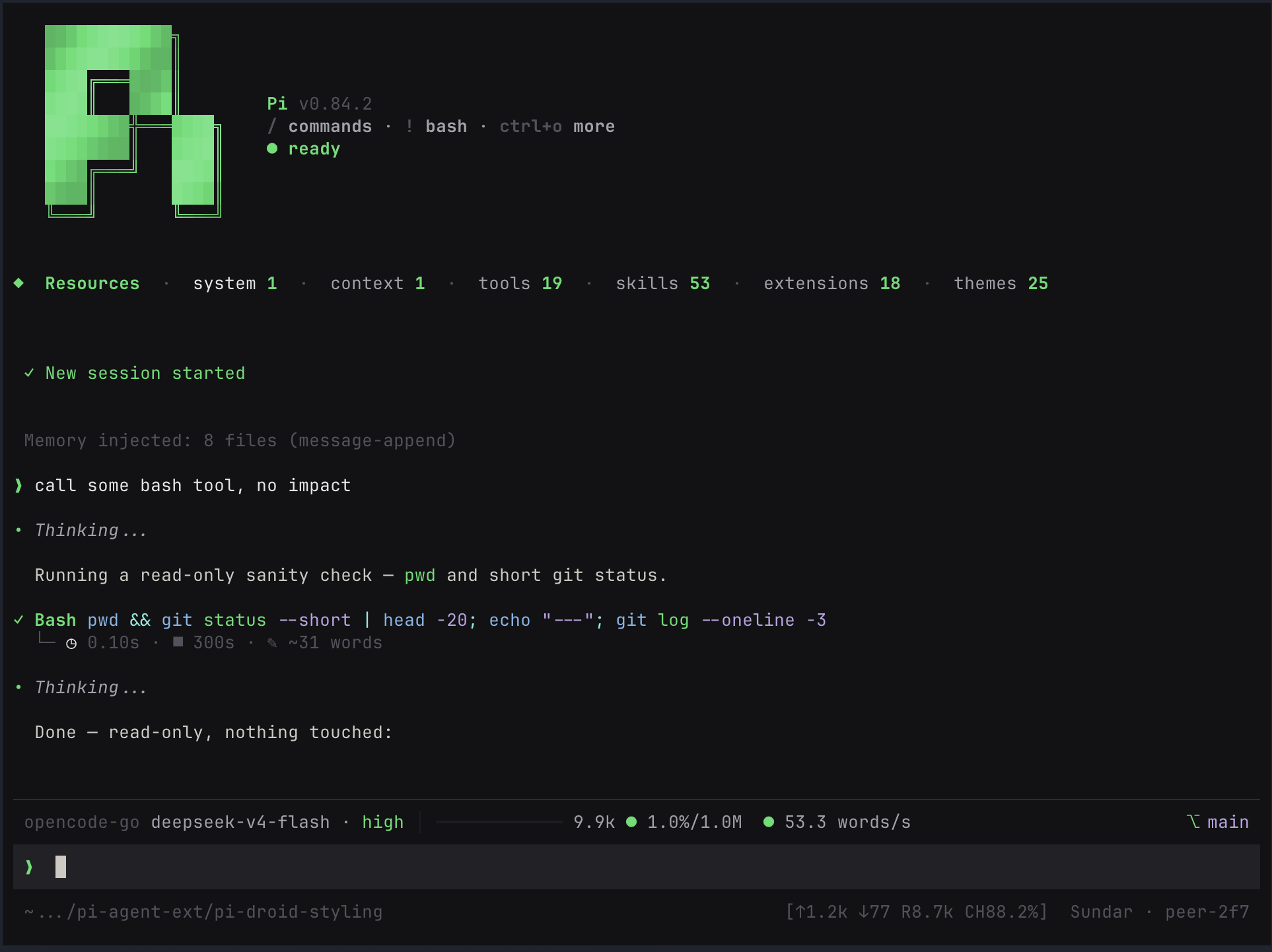 pi-droid-styling screenshot