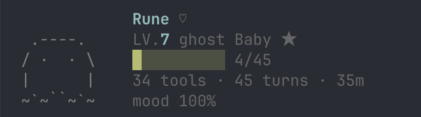 Pimagotchi widget