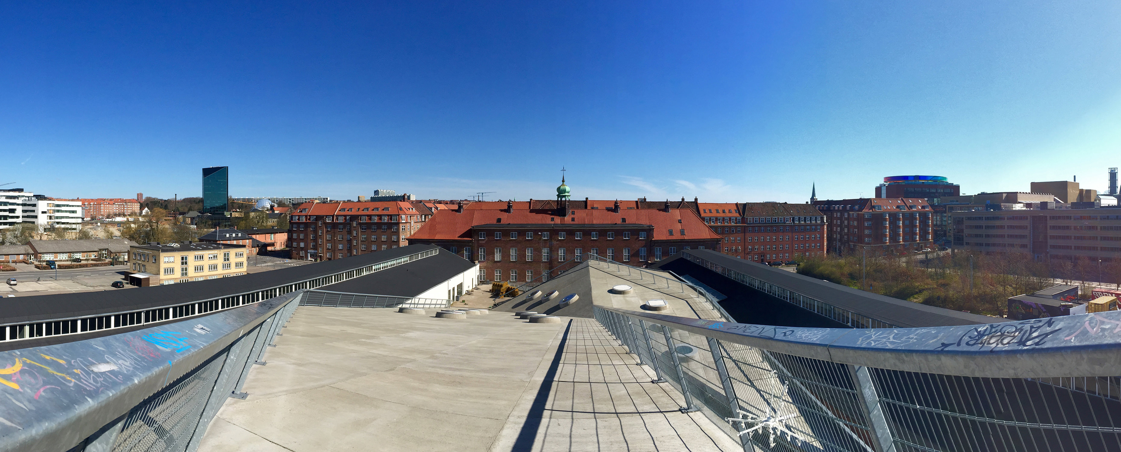Godsbanen A Sunday morning walk to the rooftop of Godsbanen, Aarhus.