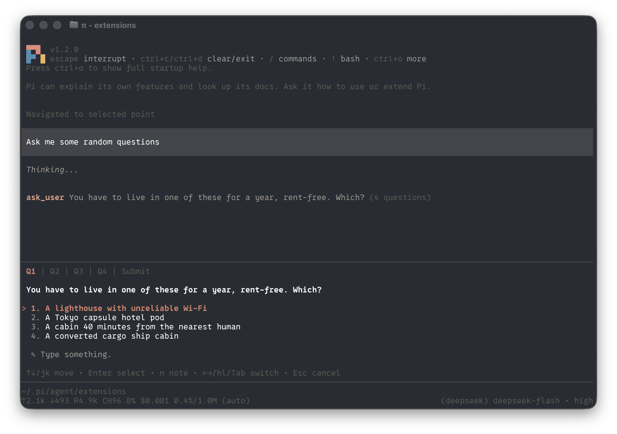 ask_user dialog