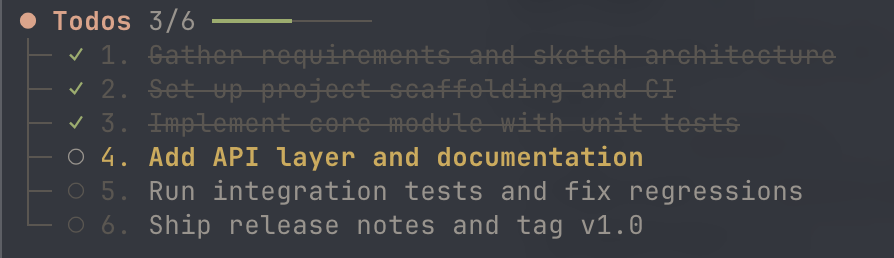 todo widget