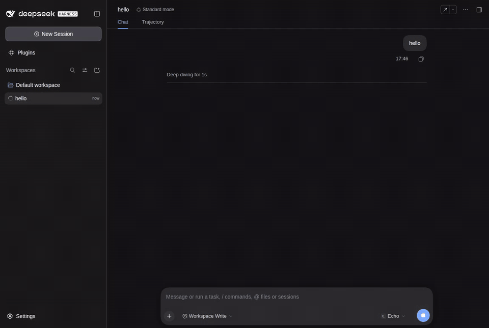 The picker: provider select, grouped fuzzy search, badges, and the effort footer