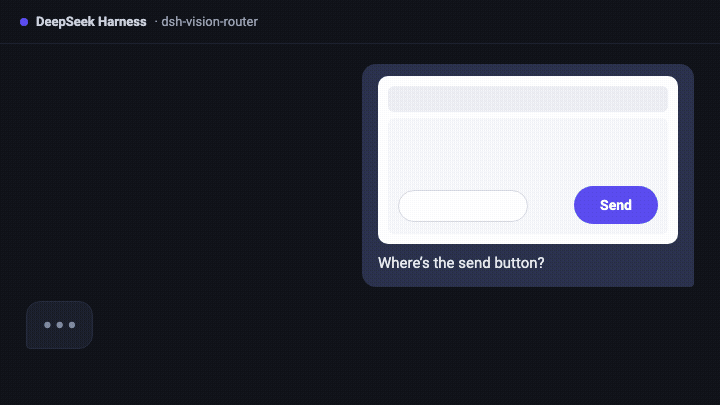 演示：粘贴图片，Agent 用 vision_ground / vision_crop / vision_pixel_diff 定位发送按钮并给出坐标