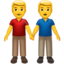 men holding hands