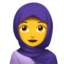 person with headscarf