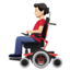 Man In Motorized Wheelchair（明るい肌色） (Apple)
