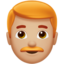 Man: Red Hair（やや明るい肌色） (Apple)