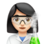 Woman Scientist（明るい肌色） (Apple)