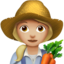 Woman Farmer（やや明るい肌色） (Apple)