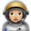 Woman Astronaut（やや明るい肌色） (Apple)
