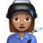 Woman Factory Worker（中間の肌色） (Apple)