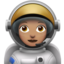 Woman Astronaut（中間の肌色） (Apple)