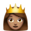 お姫様（中間の肌色） (Apple)