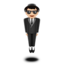 Person In Suit Levitating（明るい肌色） (Apple)