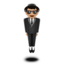 Person In Suit Levitating（やや明るい肌色） (Apple)