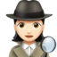 Woman Detective（明るい肌色） (Apple)