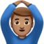 Man Gesturing Ok（中間の肌色） (Apple)