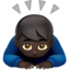Man Bowing（暗い肌色） (Apple)