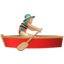 Man Rowing Boat（やや明るい肌色） (Apple)