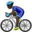 Man Biking（暗い肌色） (Apple)