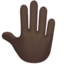 手の甲（暗い肌色） (Apple)