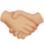握手（やや明るい肌色） (Apple)