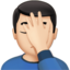 Man Facepalming（明るい肌色） (Apple)