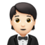 Man In Tuxedo（明るい肌色） (Apple)