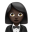 Woman In Tuxedo（暗い肌色） (Apple)