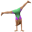 Woman Cartwheeling（中間の肌色） (Apple)