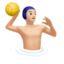 Man Playing Water Polo（明るい肌色） (Apple)