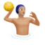 Man Playing Water Polo（やや明るい肌色） (Apple)