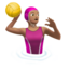 Woman Playing Water Polo（中間の肌色） (Apple)