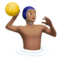 Man Playing Water Polo（中間の肌色） (Apple)