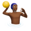 Man Playing Water Polo（やや暗い肌色） (Apple)