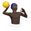 Man Playing Water Polo（暗い肌色） (Apple)