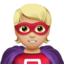 スーパーヒーロー（やや明るい肌色） (Apple)