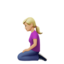 Woman Kneeling（やや明るい肌色） (Apple)