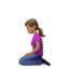 Woman Kneeling（中間の肌色） (Apple)