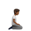 Person Kneeling Facing Right（やや暗い肌色） (Apple)