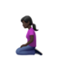 Woman Kneeling（暗い肌色） (Apple)