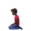 Man Kneeling（暗い肌色） (Apple)