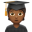 学生（やや暗い肌色） (Apple)