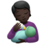 Person Feeding Baby（暗い肌色） (Apple)