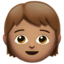 子供（中間の肌色） (Apple)