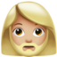 Woman: Beard（やや明るい肌色） (Apple)