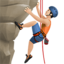 Man Climbing（明るい肌色） (Apple)
