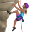 Woman Climbing（中間の肌色） (Apple)